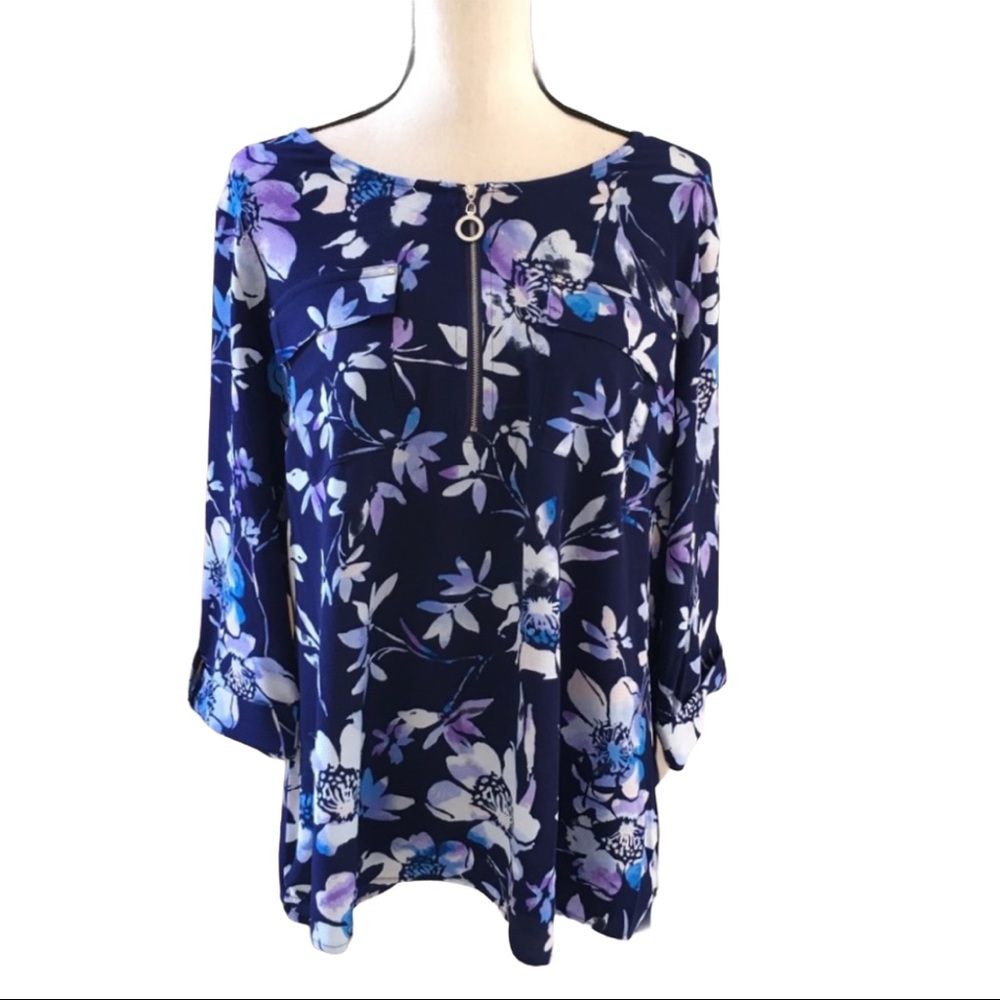 3/4 Zip Popover Pockets Top